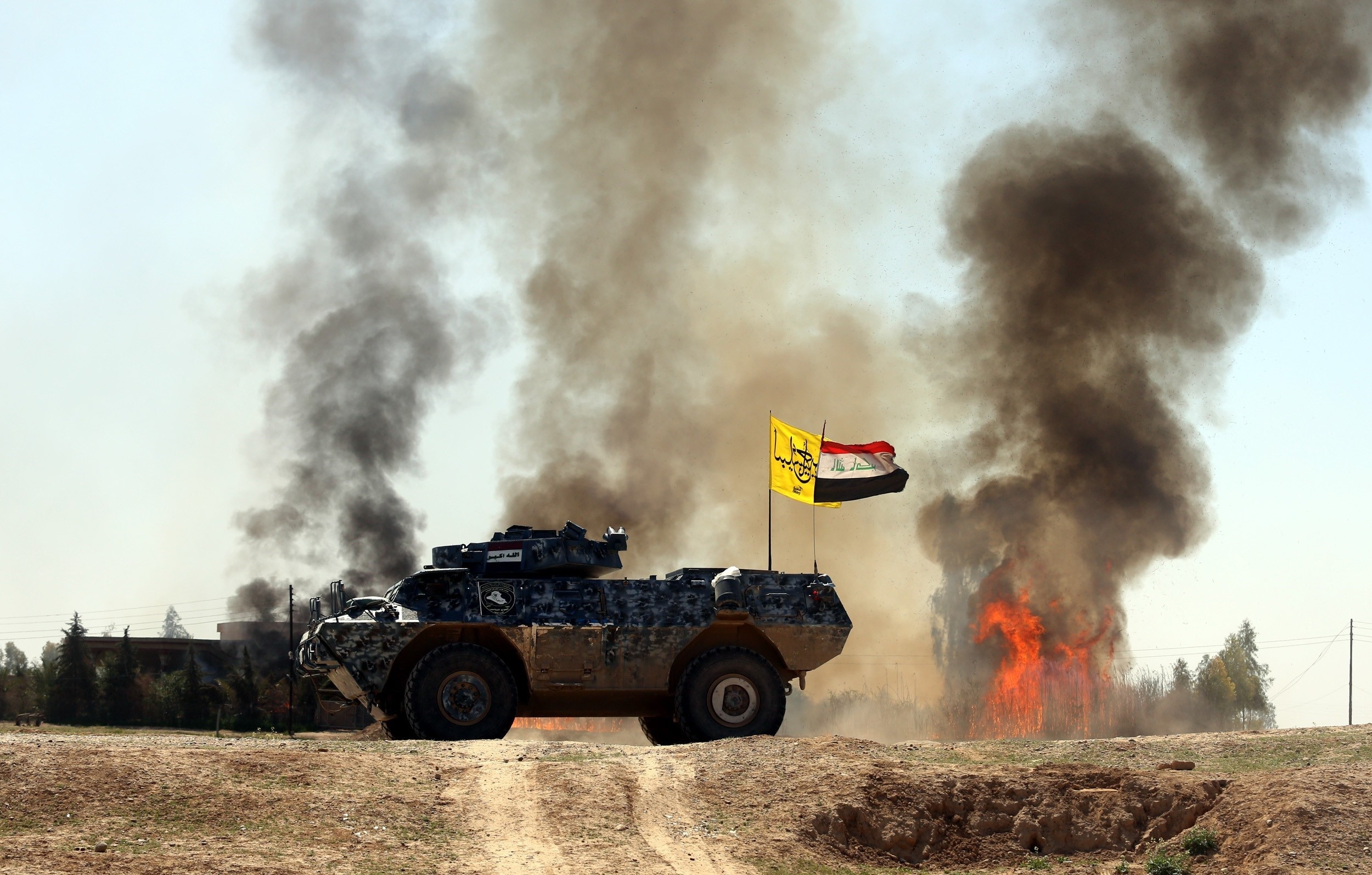 Operation against Daesh militants in Iraq’s Tikrit